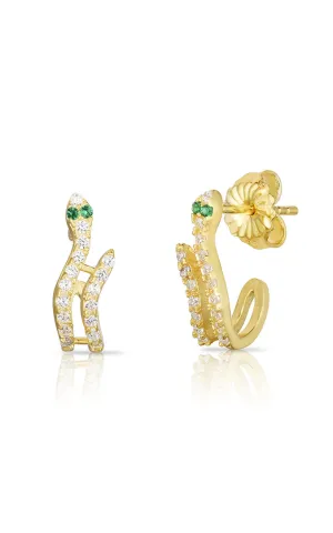 Snake Stud Earring