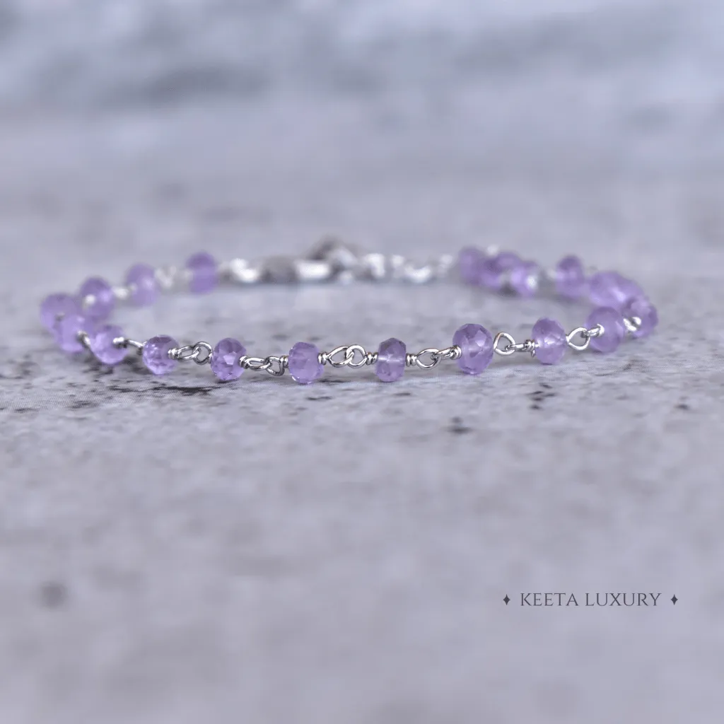 Soothing Dreams  - Amethyst Bracelets