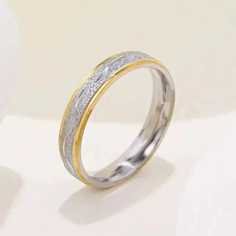 Stainless Steel Rings: Classic Wedding Bands for Engagement