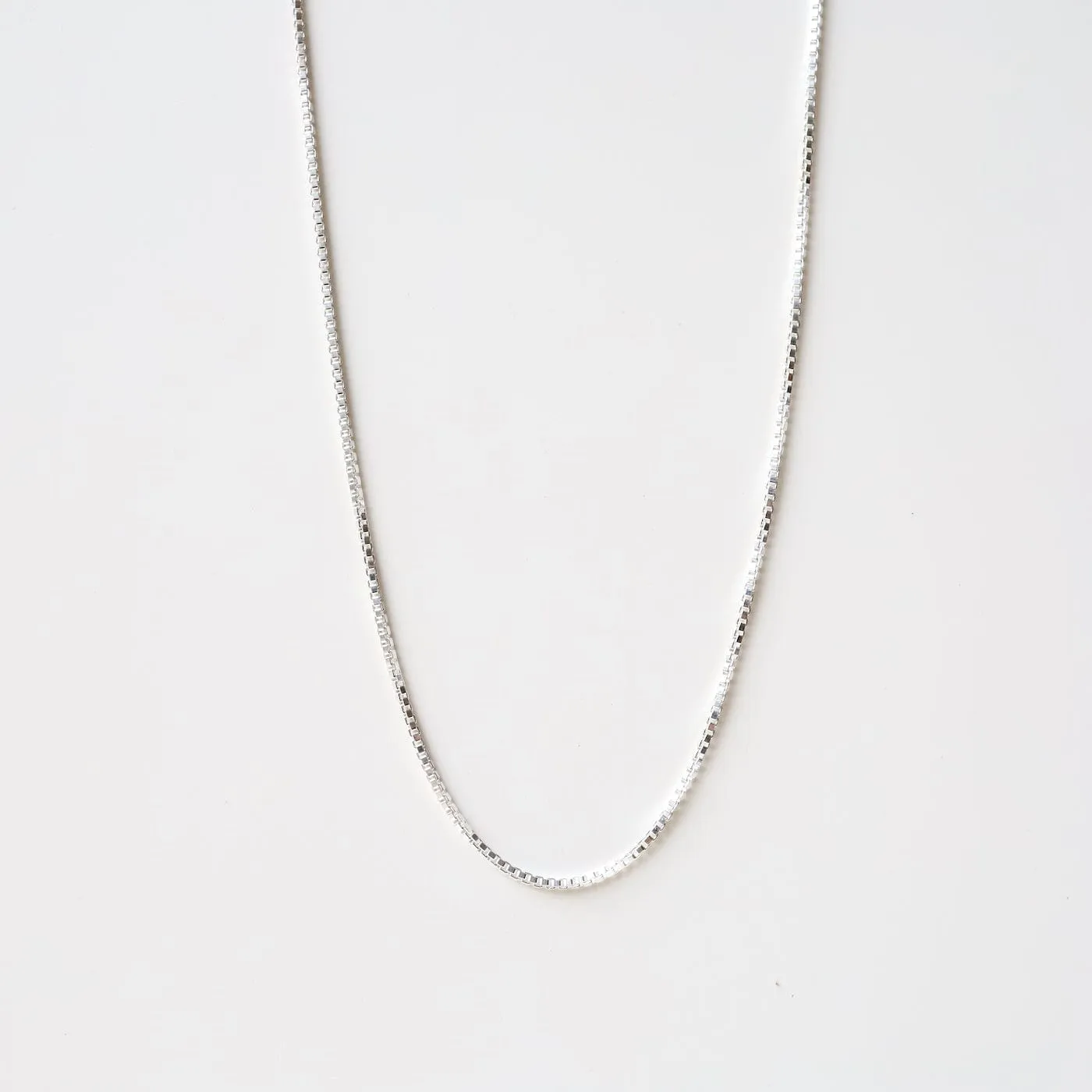 Sterling Silver Box Chain - 30"