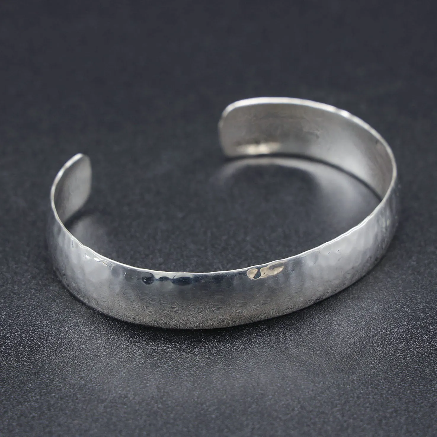 Sterling Silver Hammered Cuff Bracelet