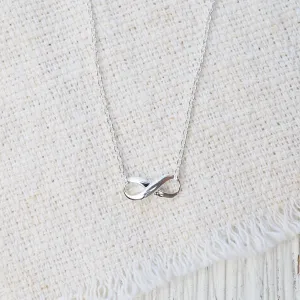 Sterling Silver Infinity Symbol Necklace