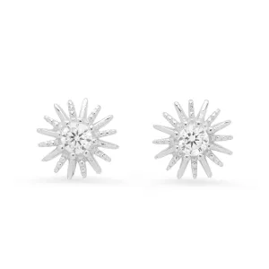 SUN STUDS, SILVER