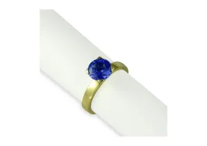 Tanzanite Ring, Yellow gold