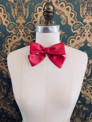 The Hollywood Satin Bow Brooch