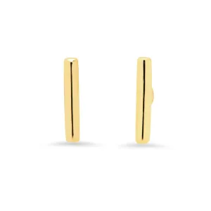 THIN BAR STUDS, GOLD