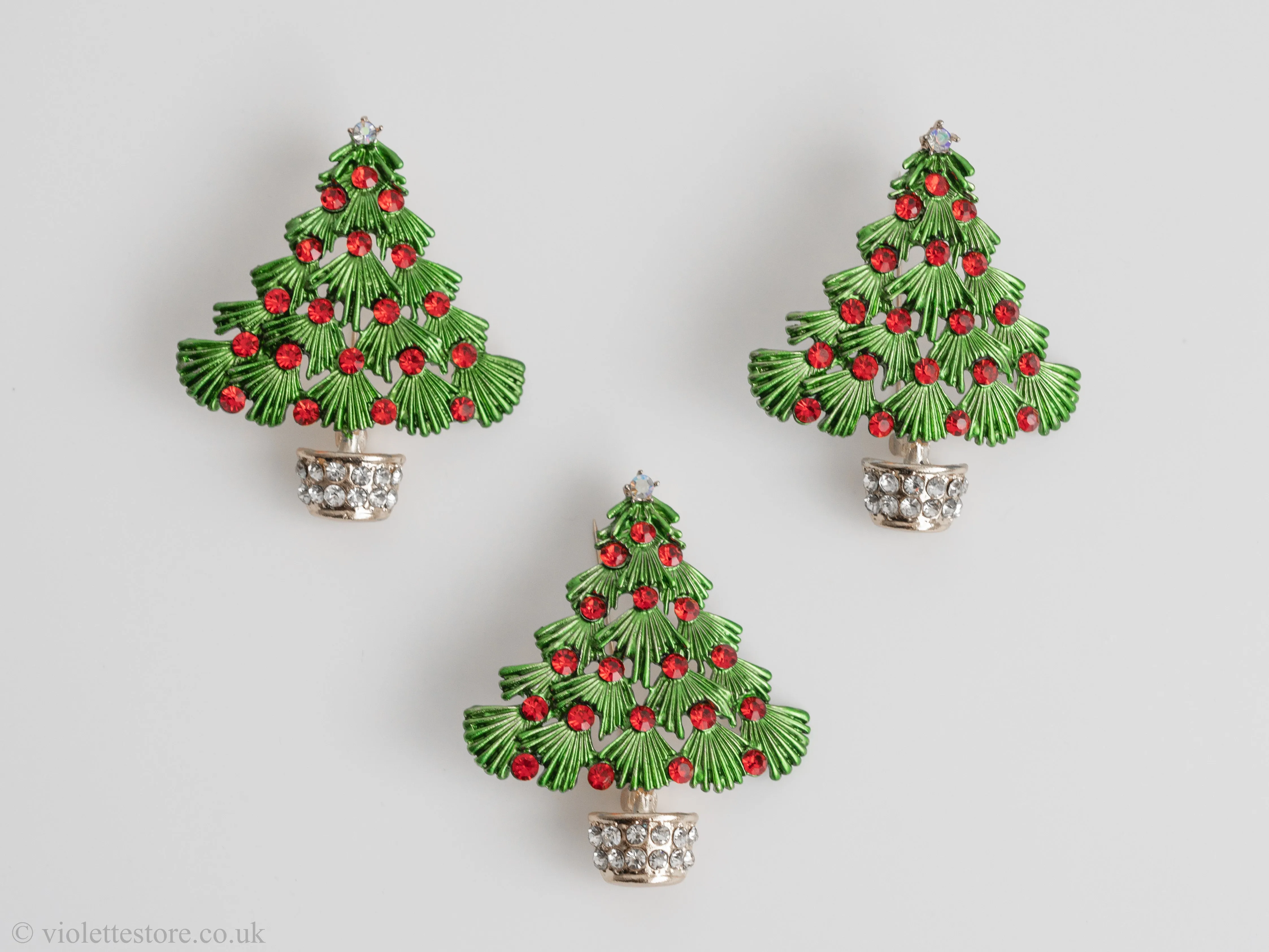 Tree Christmas Brooch 2024