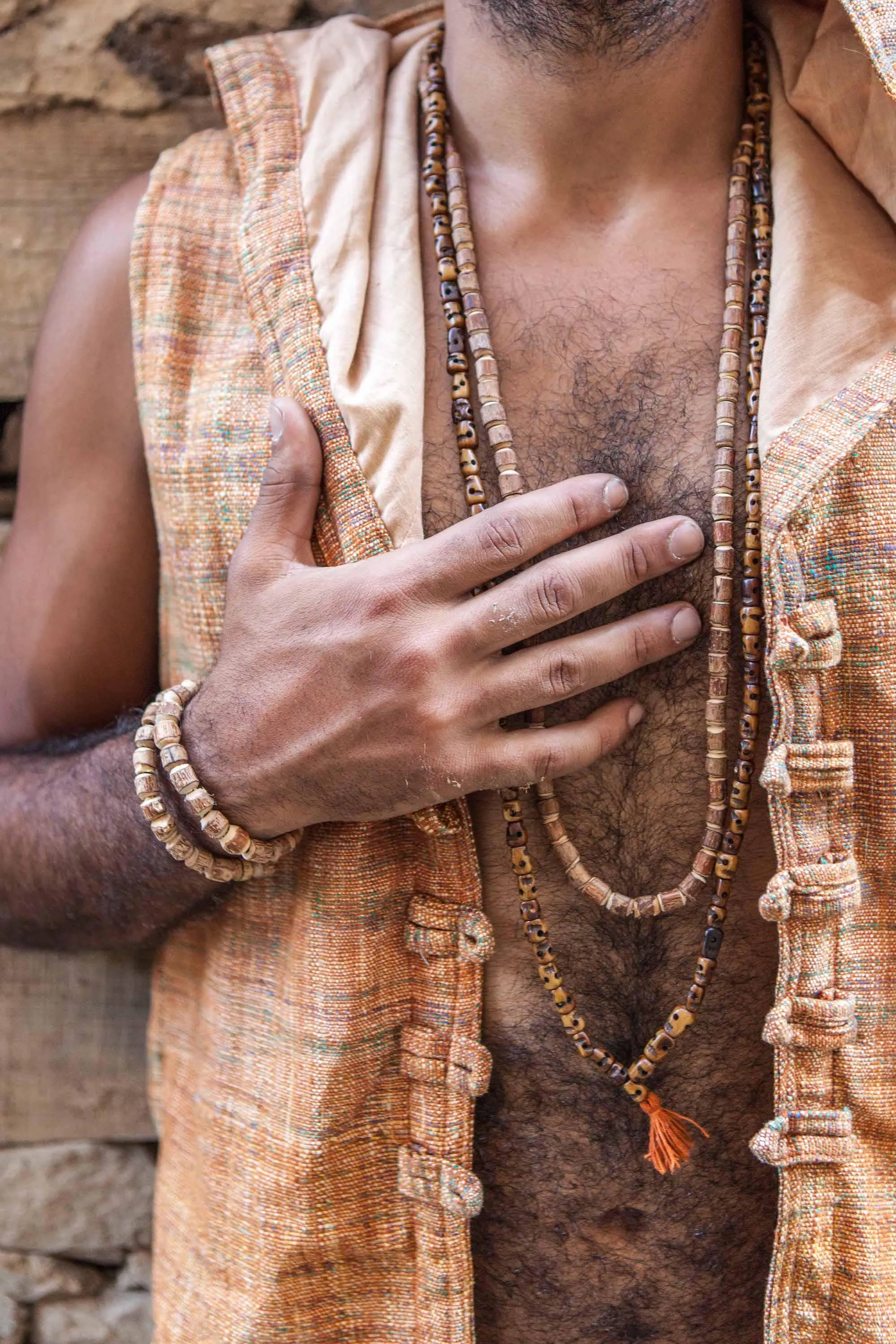 Tulsi Wood Plain Mala ⋙⋘ Necklace ⋙⋘ SET of 2