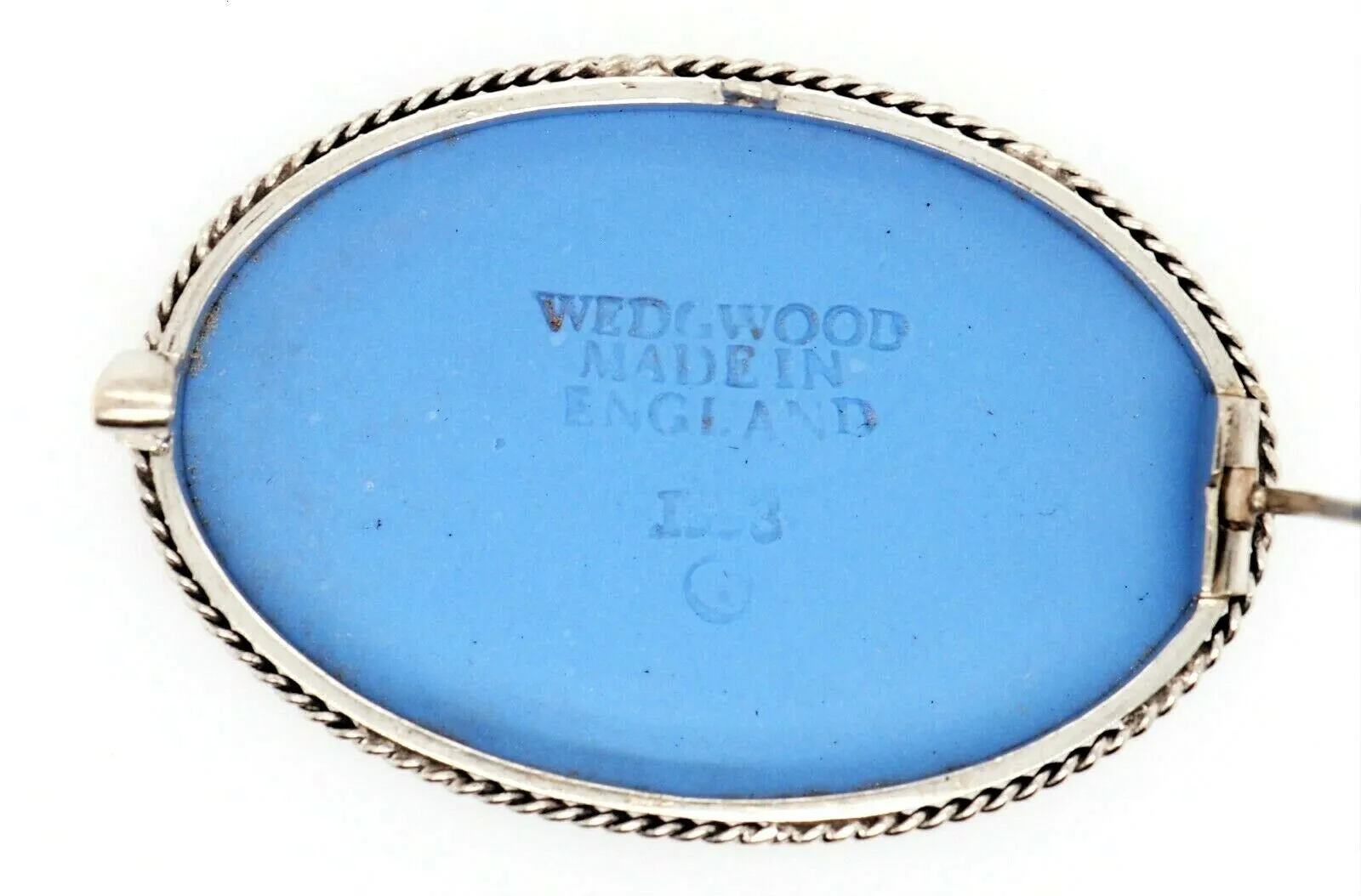 Wedgwood Sterling Silver Vintage Brooch - Made in England